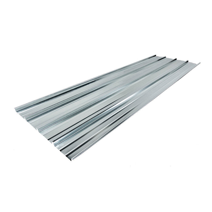 Lámina zinc Tropical - Calibre 24 - 40" de ancho x 20' de largo (1.02m x 6.10m) - Galvanizado